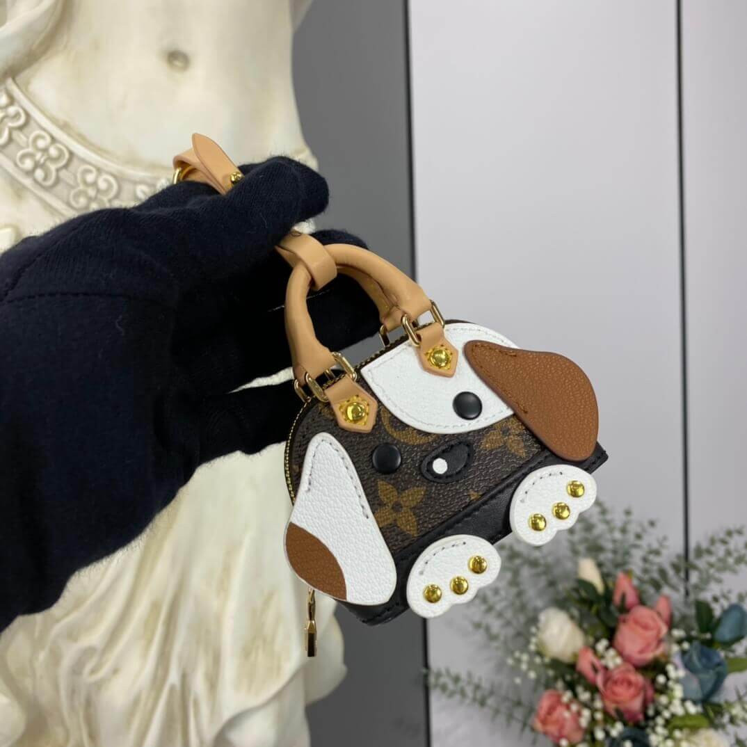 Louis Vuitton Alma Dog Bag Charm and Key Holder