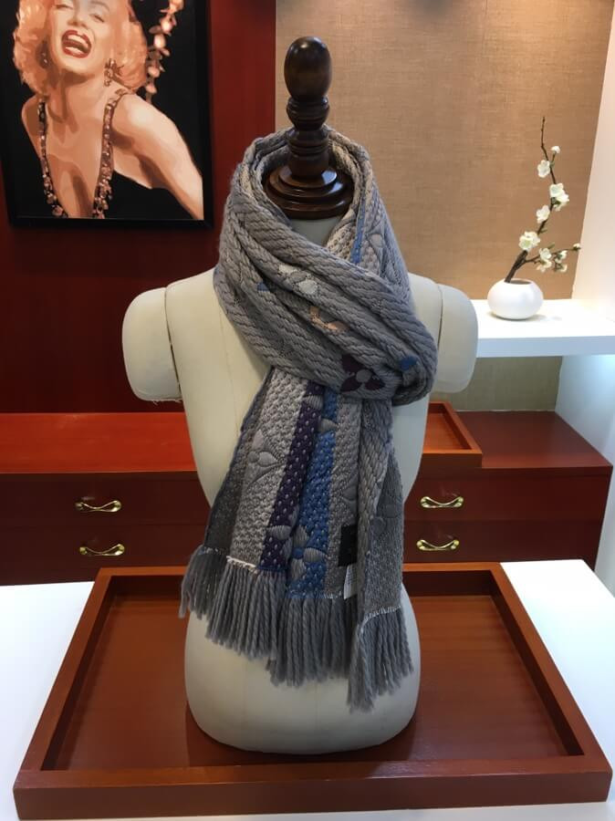 Louis Vuitton Logomania Rainbow Scarf M75874