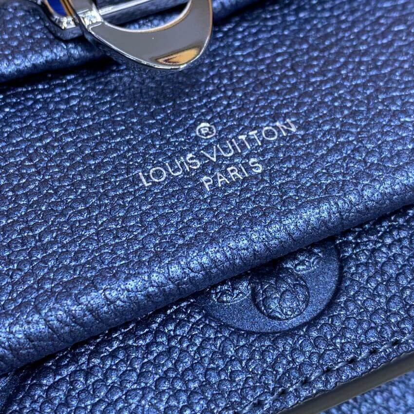 Louis Vuitton Vavin Chain Wallet M59077 Navy Nacre