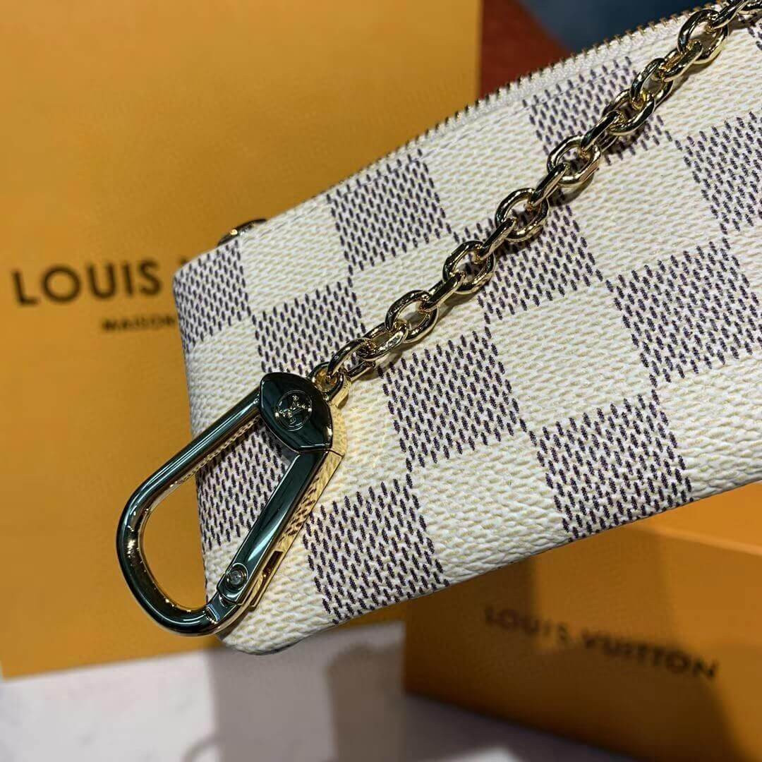 Louis Vuitton Damier Azur Key Pouch N62659