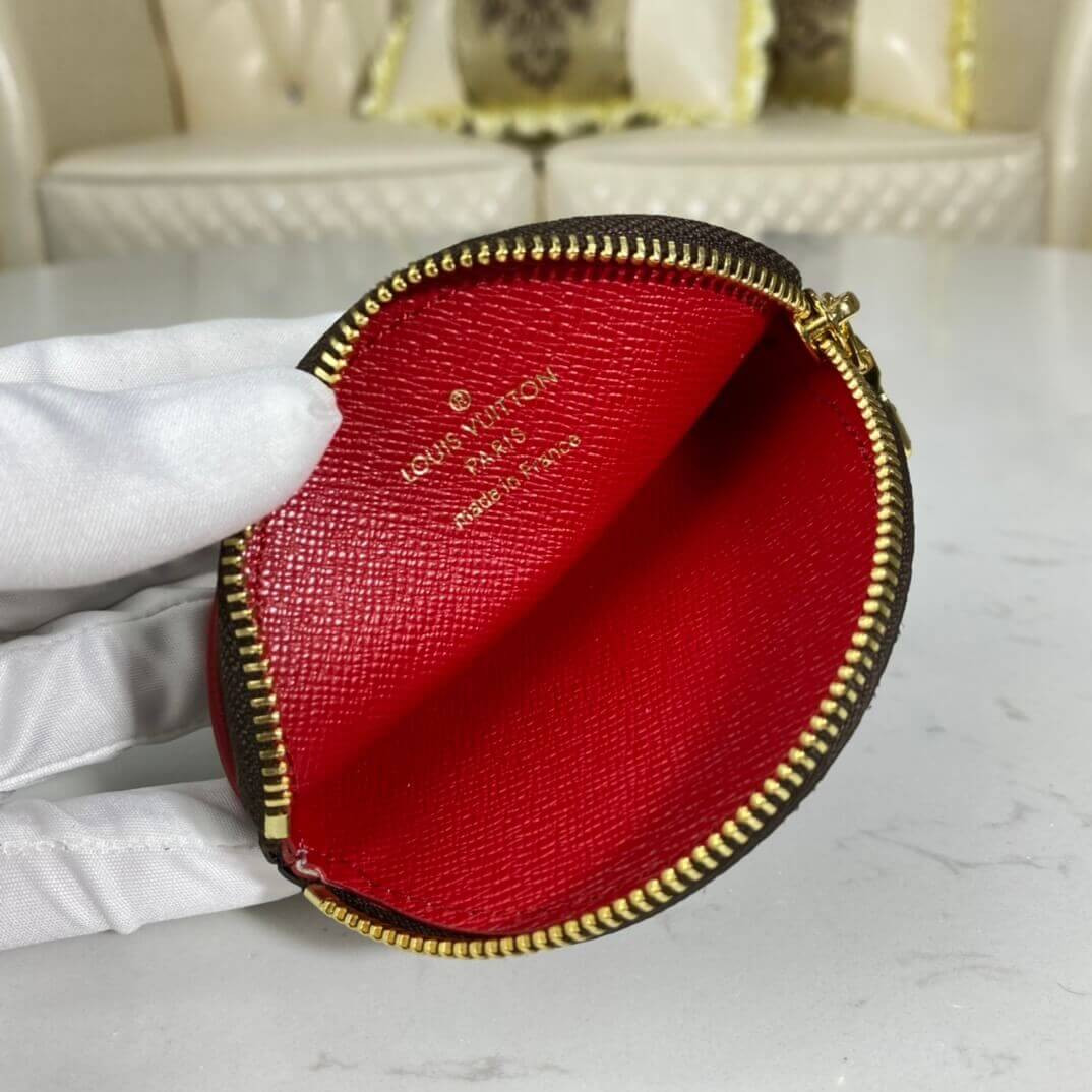Louis Vuitton Christmas Animation 2020 Round Coin Purse M69749