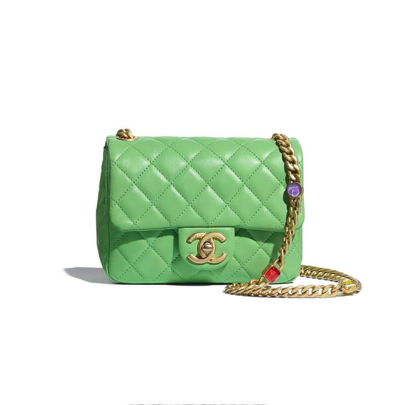Chanel Mini Square Resin Bag AS2379