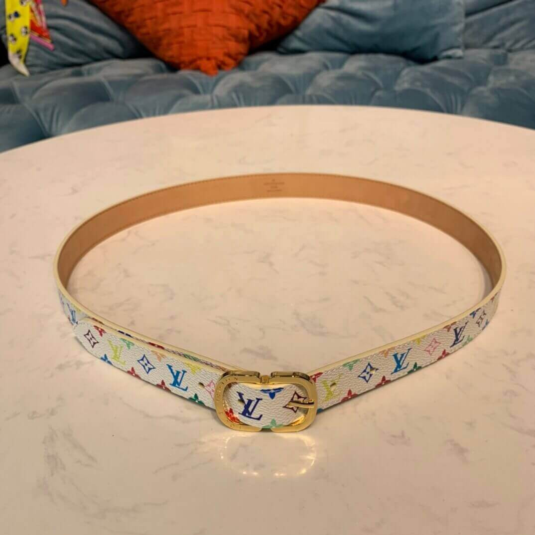 Louis Vuitton Mini Multicolor Belt 25mm M9585W