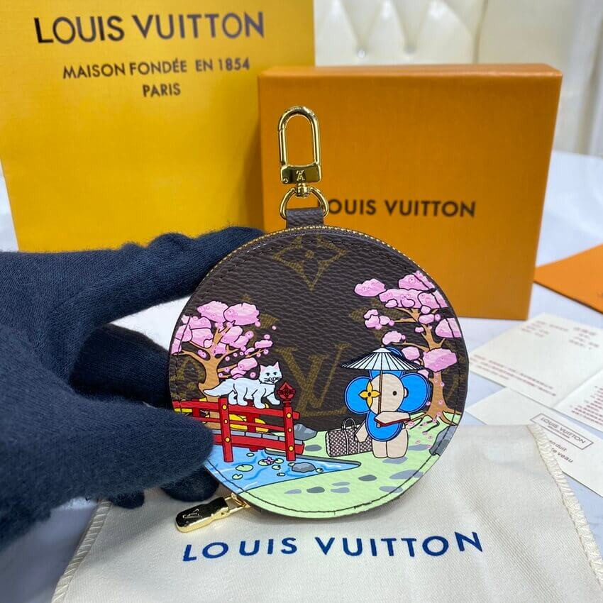 Louis Vuitton Monogram Round Coin Purse M80864