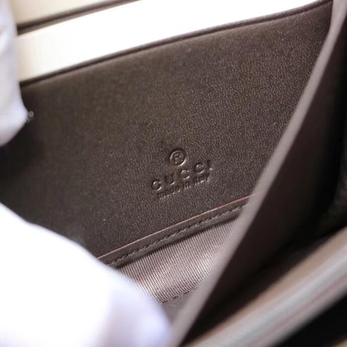 Gucci Web GG Supreme Zip Around Wallet 408831