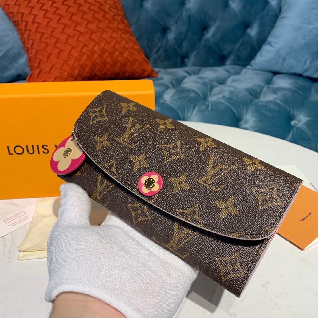 Louis Vuitton Monogram Canvas Emilie Wallet M68331