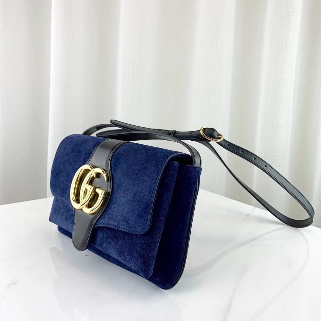 Gucci Suede Arli Small Shoulder Bag 550129