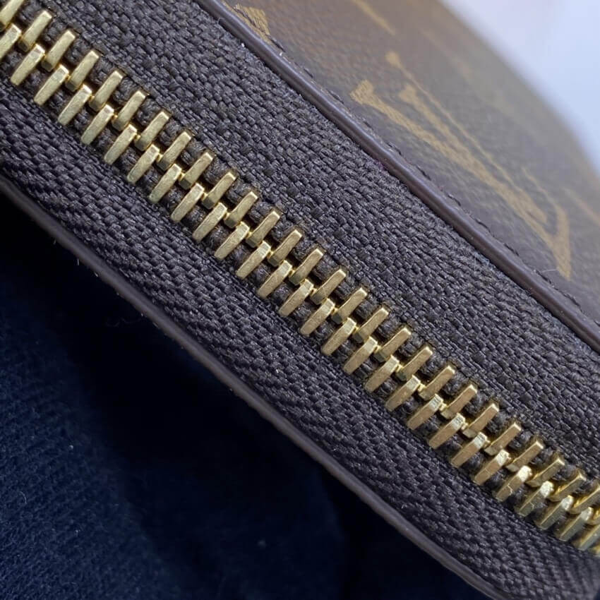 Louis Vuitton Monogram Zippy Wallet M41896 Red