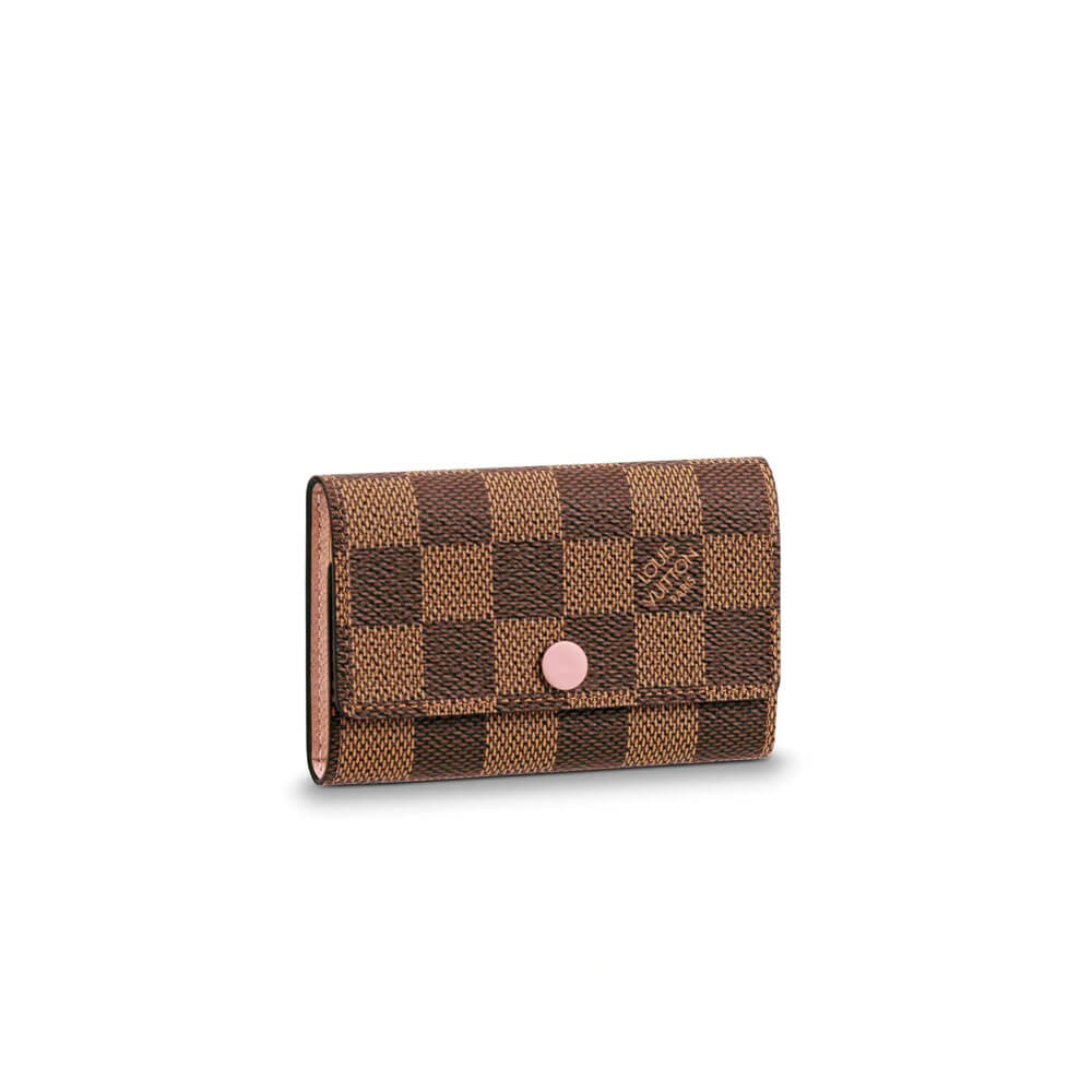 Louis Vuitton Damier Ebene 6 Key Holder N62630 N41624