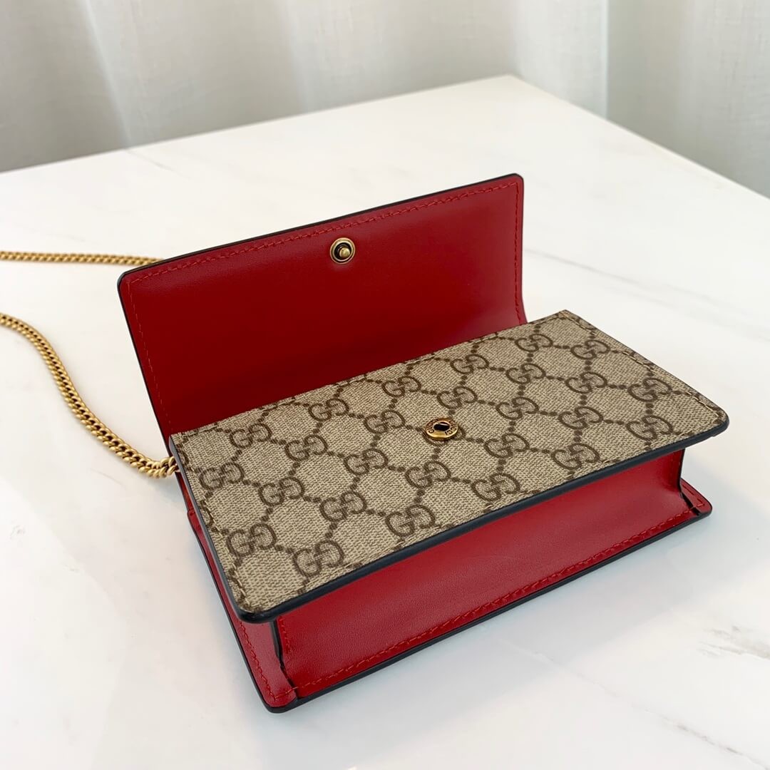 Gucci GG Supreme Mini Bag With Cherries PM 481291