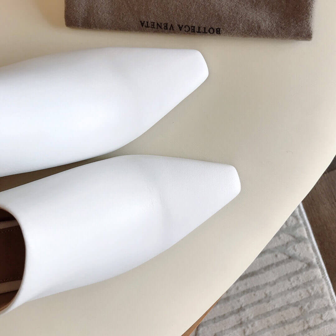 Bottega Veneta Almond Mules 608838