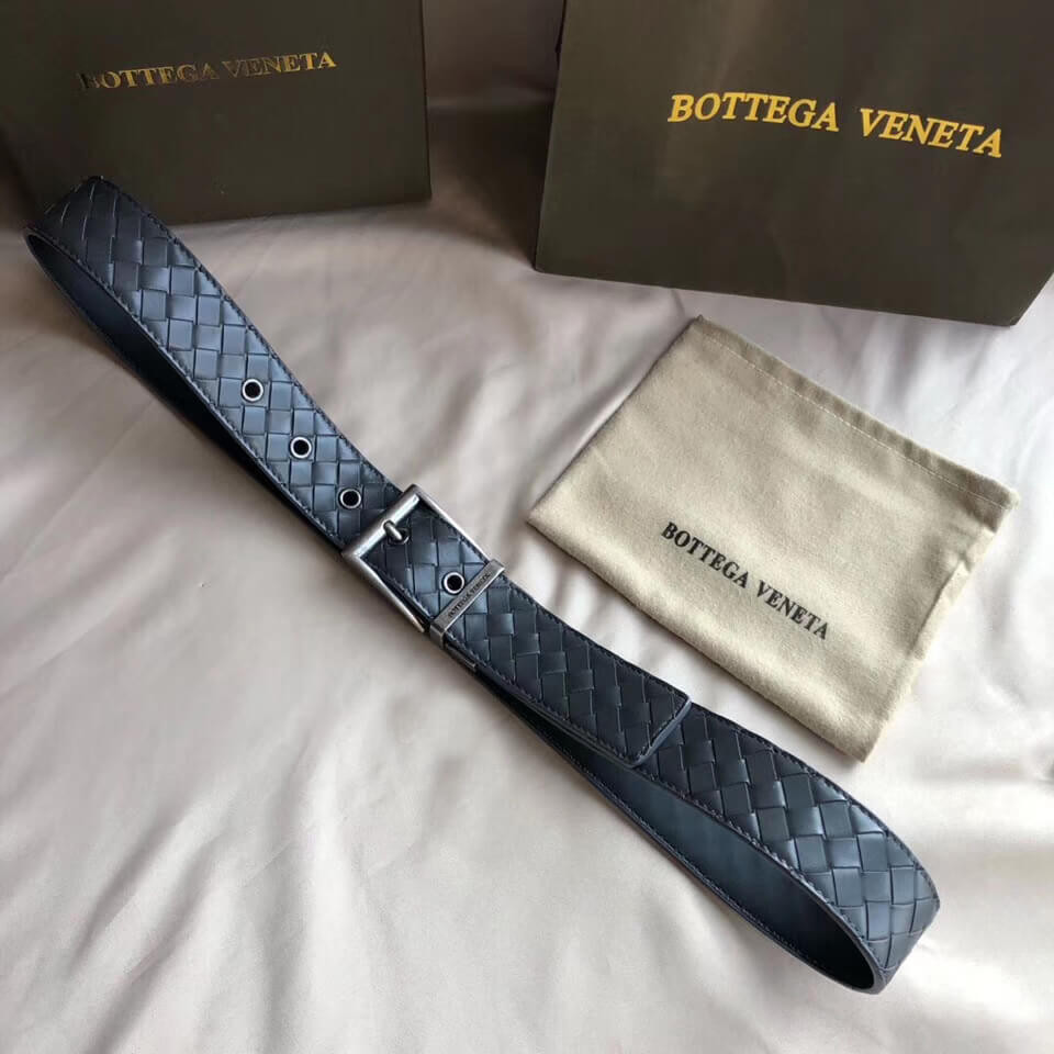 Bottega Veneta Intrecciato Weave Belt 271932