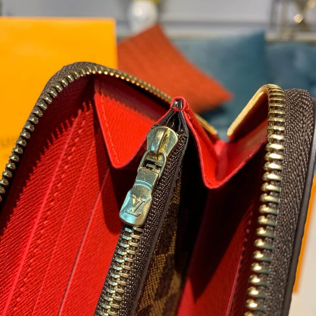 Louis Vuitton Damier Ebene Clemence Wallet N60534 N41626