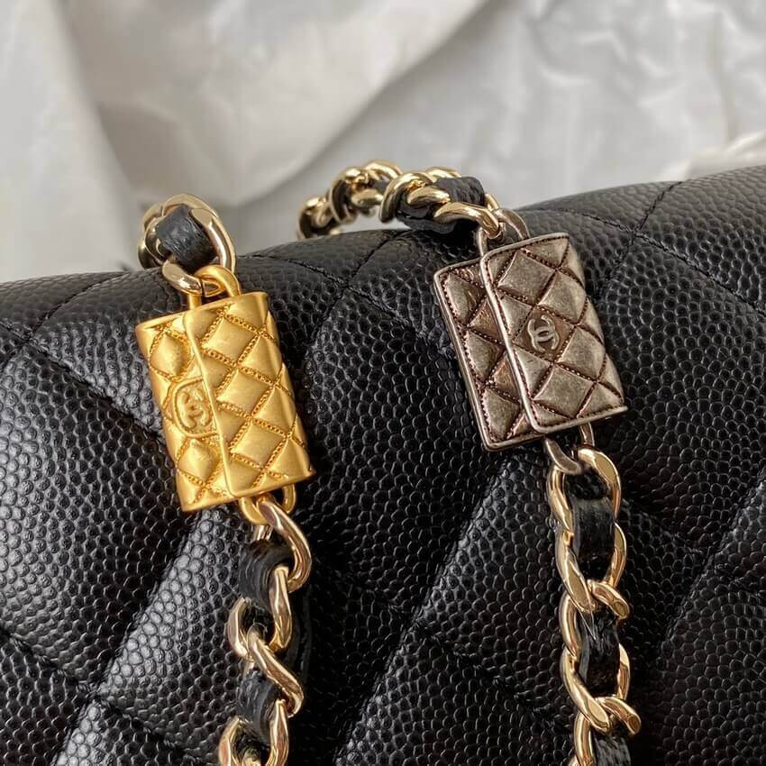 Chanel Caviar Calfskin WOC Wallet On Chain AP2400