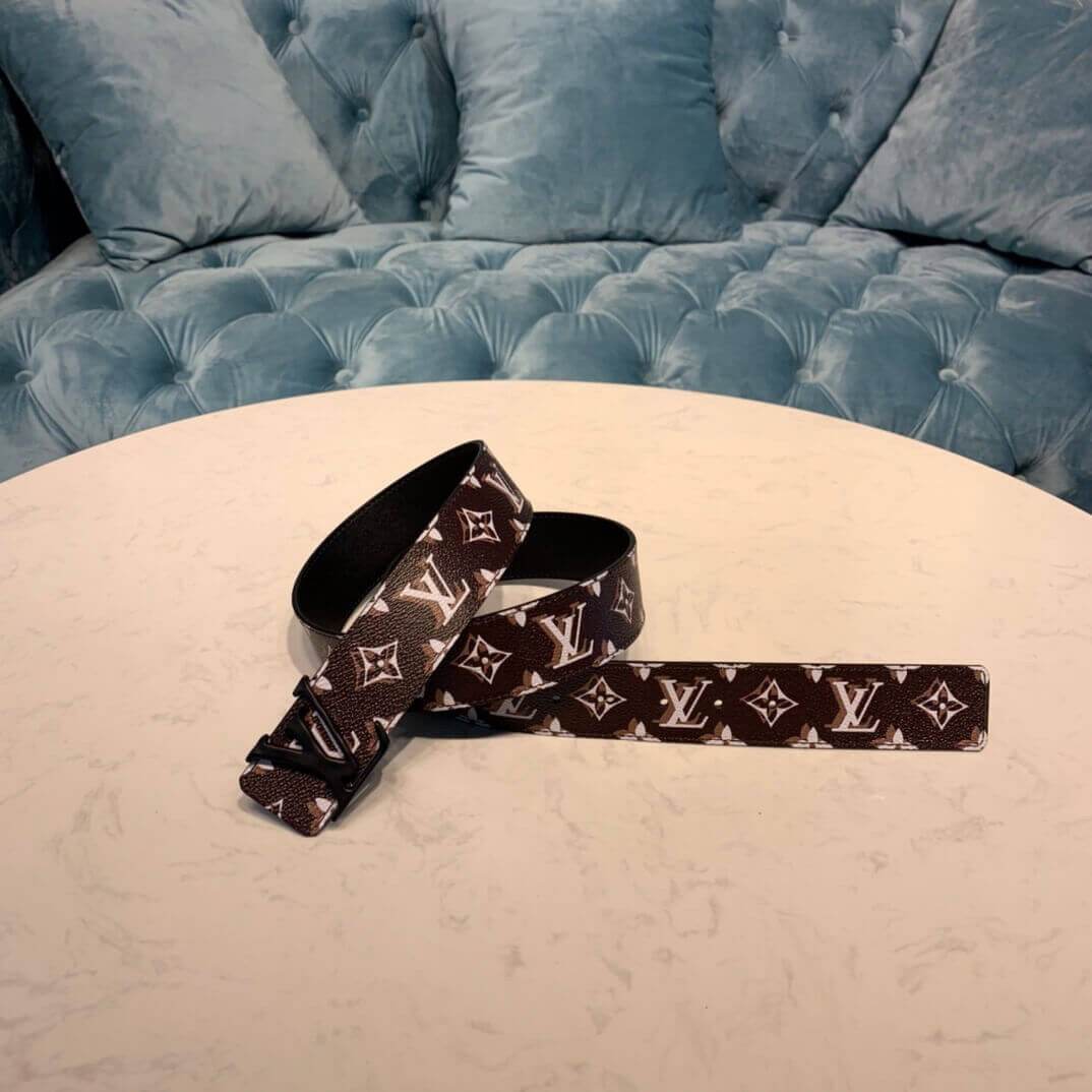 Louis Vuitton LV Shape 40mm Reversible Belt MP241T