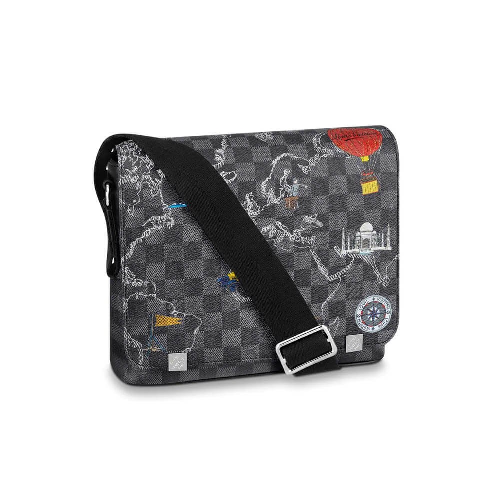 Louis Vuitton Damier Graphite District PM N40238