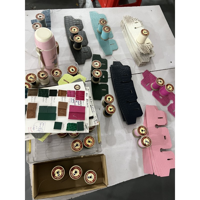 Hermes bag making process：Spliced crocodile leather high-gloss platinum bag