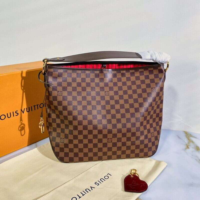 Louis Vuitton Damier Ebene Canvas Delightful MM N41460