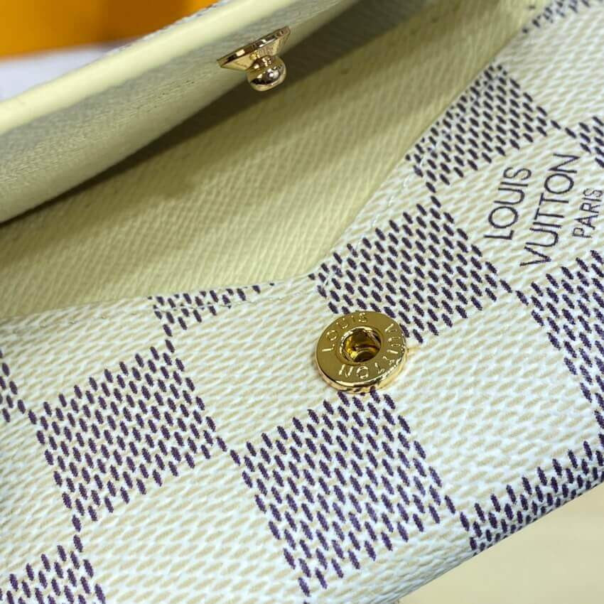 Louis Vuitton Damier Azur Enveloppe Carte De Visite