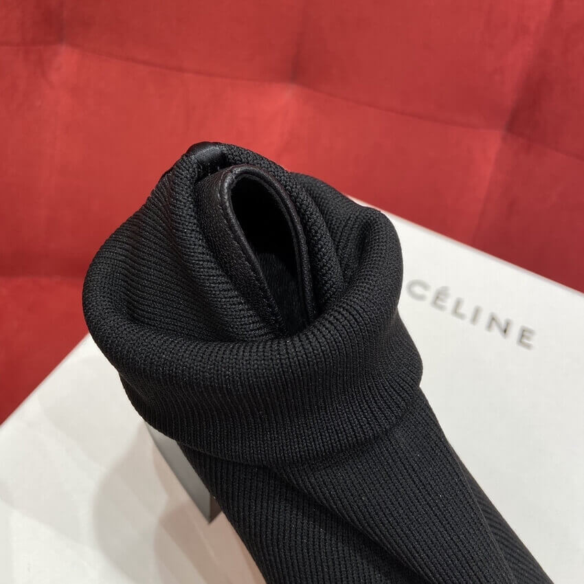 Celine 7cm Sock Ankle Boots 179425