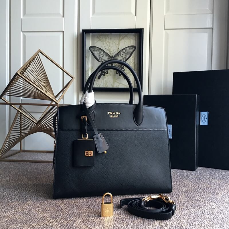 Prada Saffiano Leather Esplanade Bag 1BA047