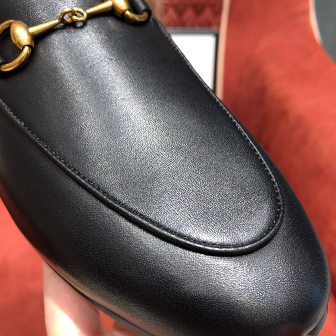 Gucci Princetown Leather Slipper 397749