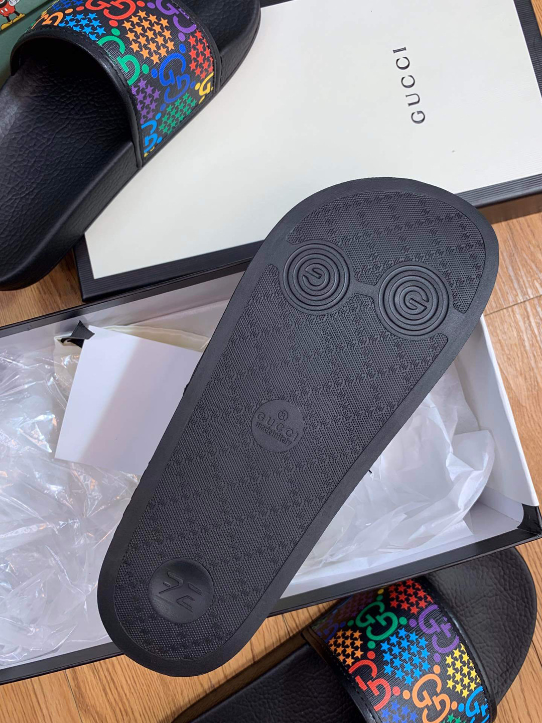 Gucci GG Psychedelic slide 610089