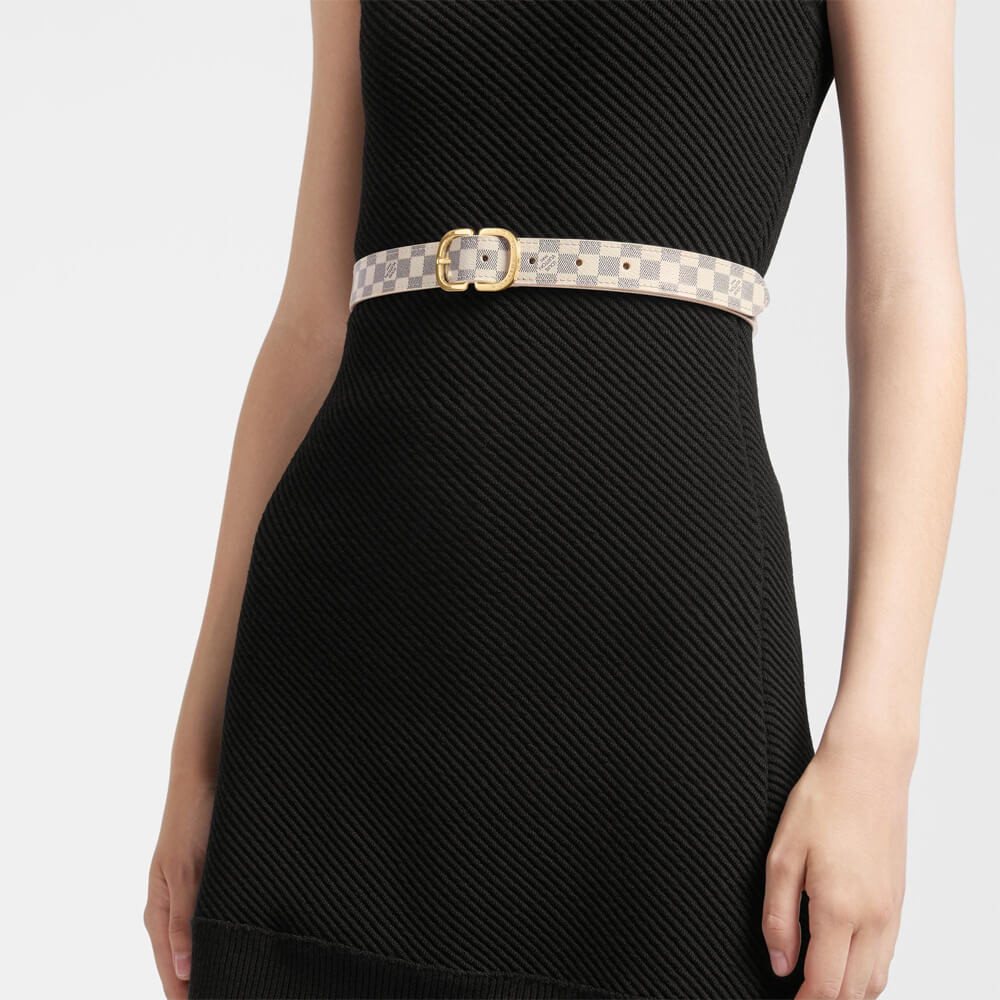 Louis Vuitton Damier Azur Mini Belt 25mm M9782W