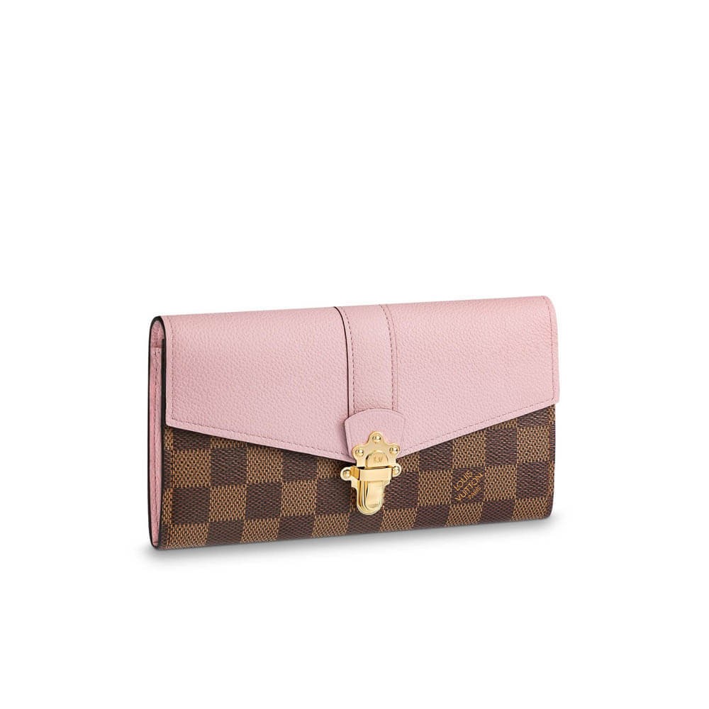 Louis Vuitton Damier Ebene Clapton Wallet N64449