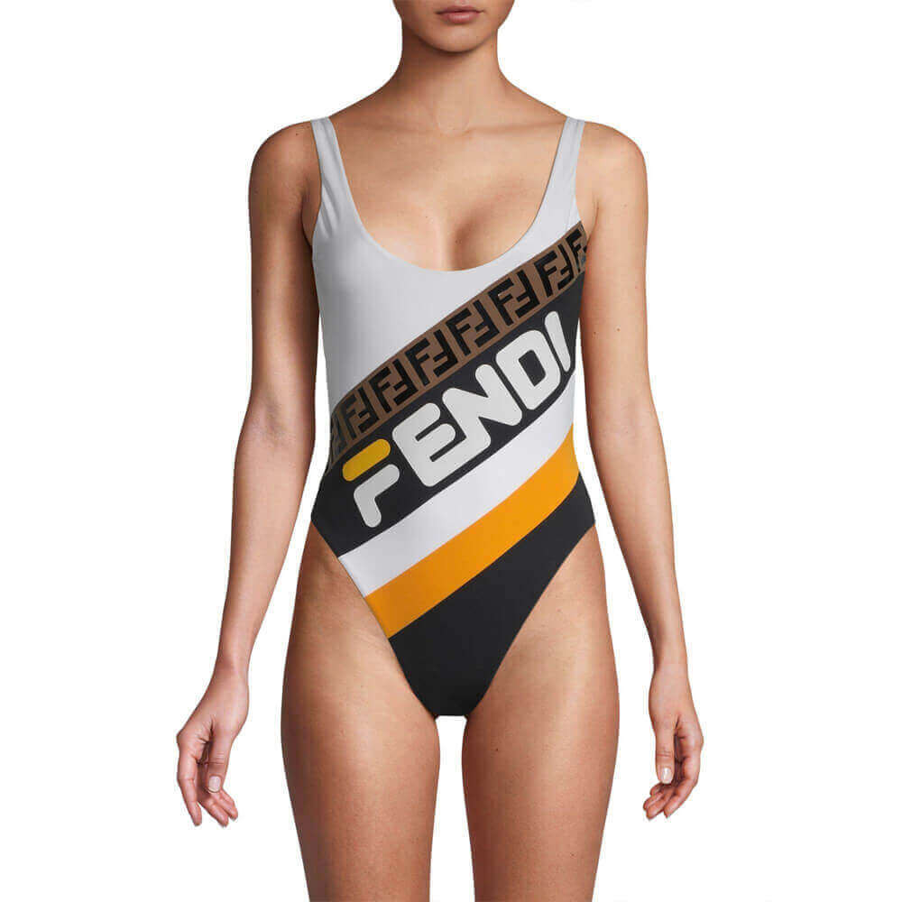 Fendi x Fila One Piece Swimsuit B924