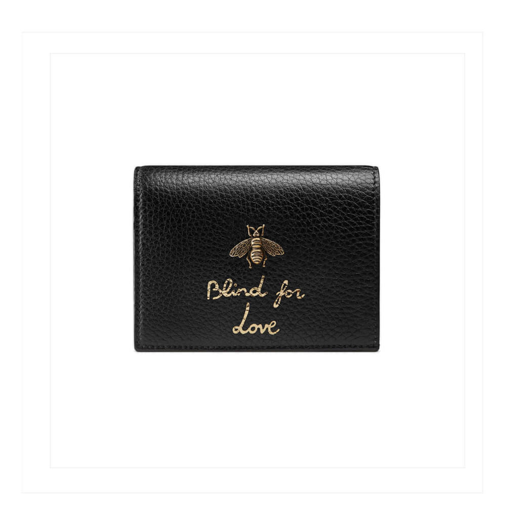 Gucci Animalier Card Case Wallet 460185