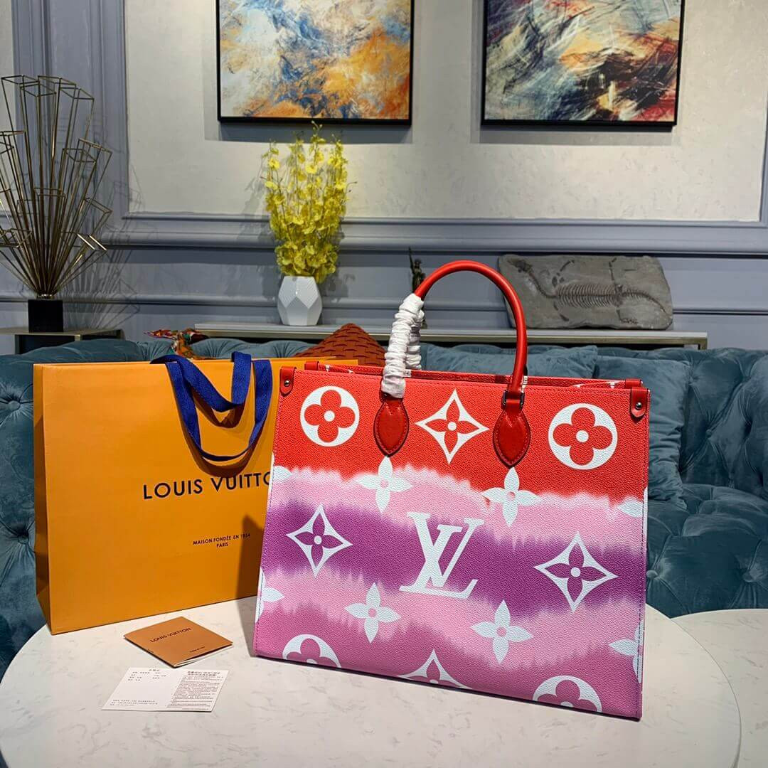 LV Escale Onthego GM M45121 Red