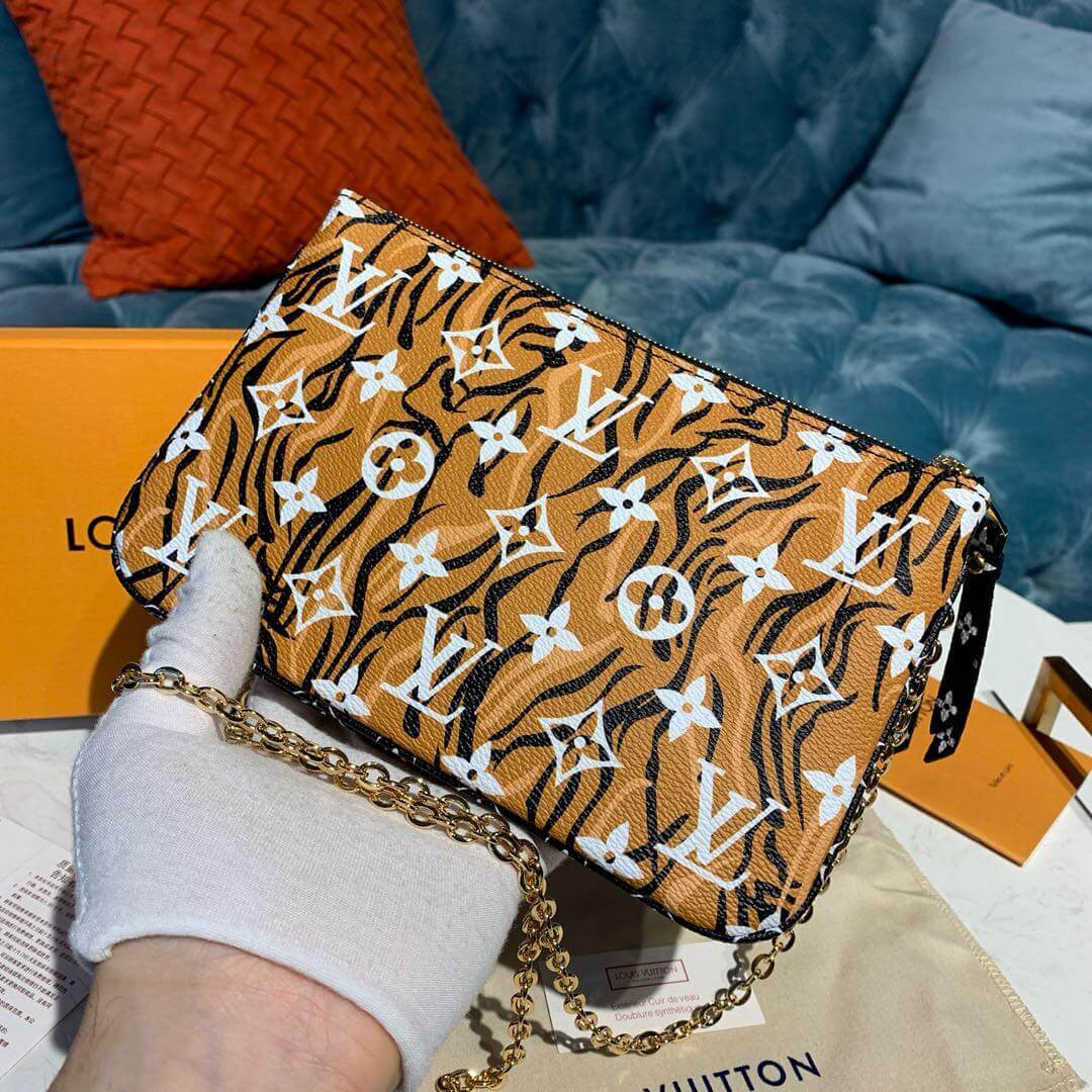Louis Vuitton Double Zip Pochette M67874
