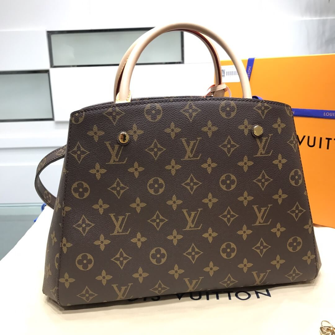 Louis Vuitton Monogram Canvas Montaigne MM M41056