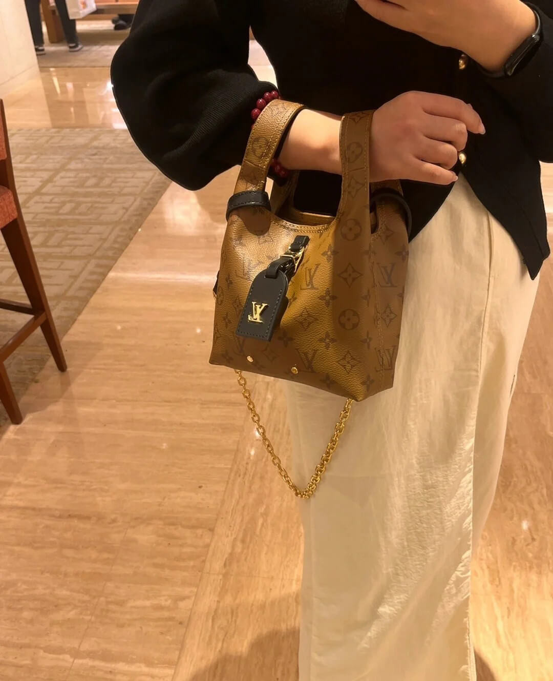 Louis Vuitton Monogram Reverse Canvas Atlantis BB M46816