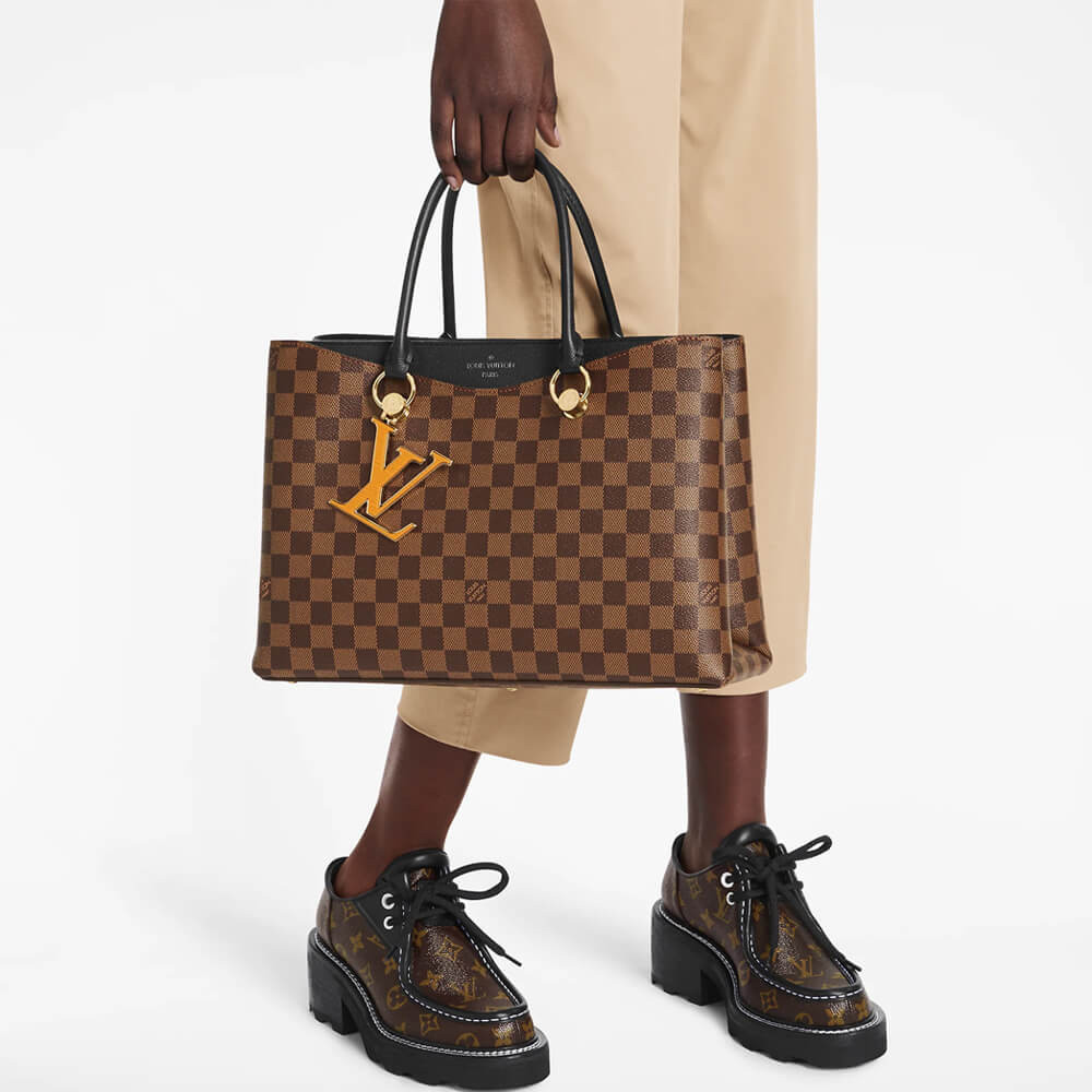 Louis Vuitton Damier Ebene Canvas LV Riverside N40052