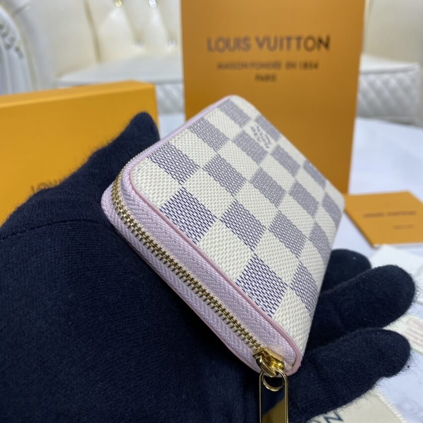Louis Vuitton Damier Azur Zippy Coin Purse N60229