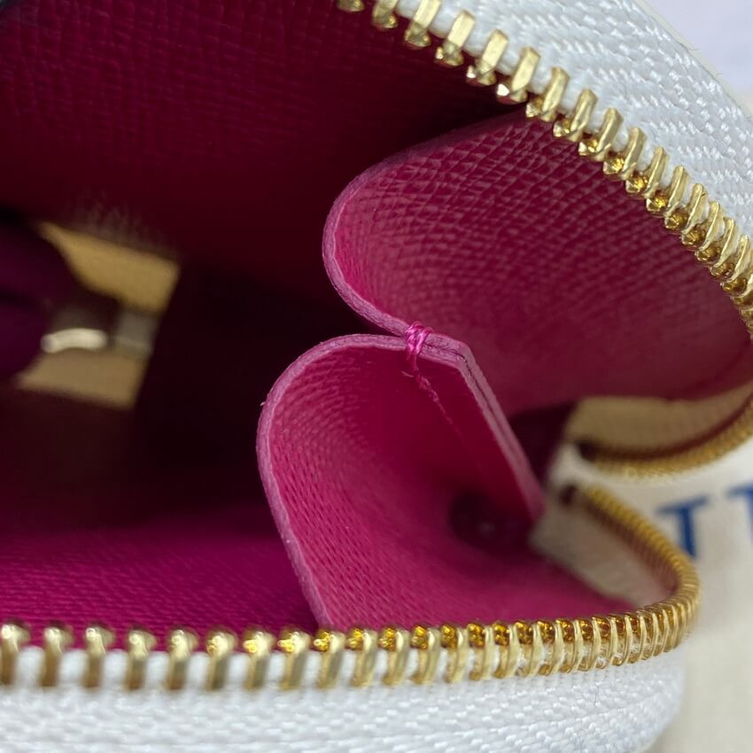 Louis Vuitton Damier Azur Round Coin Purse N60493