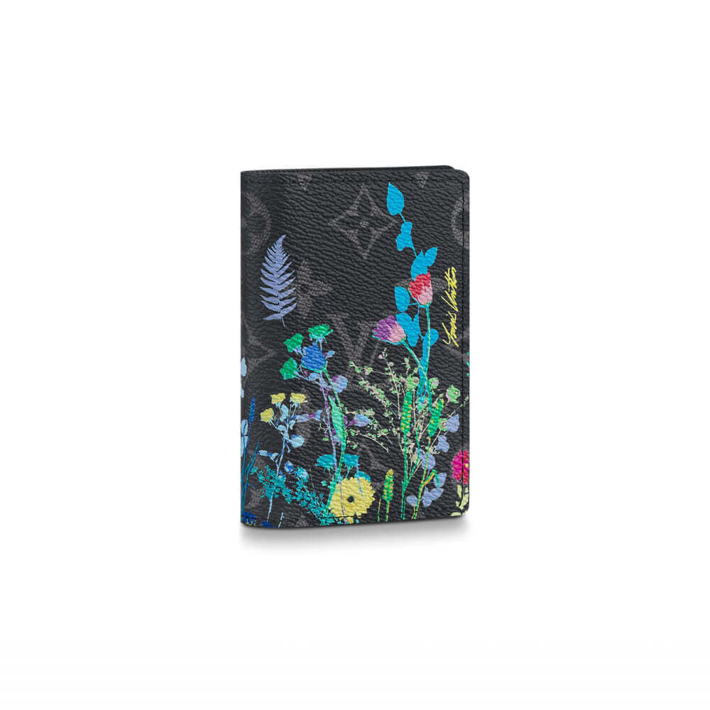 Louis Vuitton Flower Print Pocket Organizer M61696