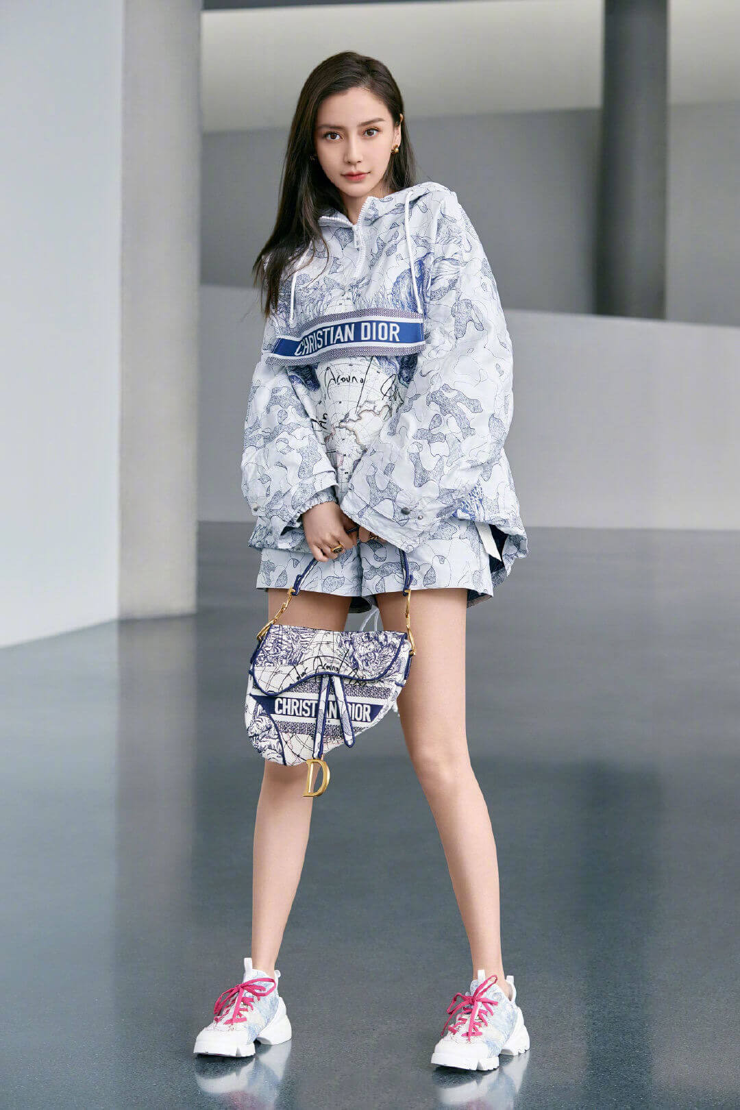 Dior Around The World Hooded Anorak A2863