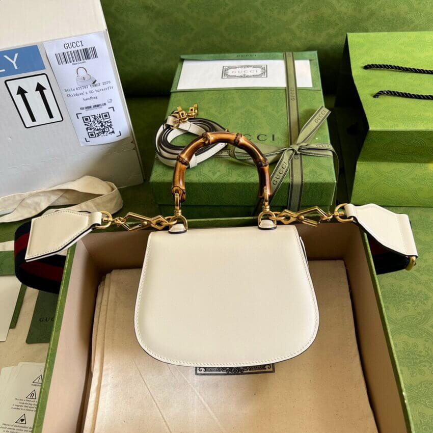 Gucci Mini Top Handle Bag with Bamboo 686864