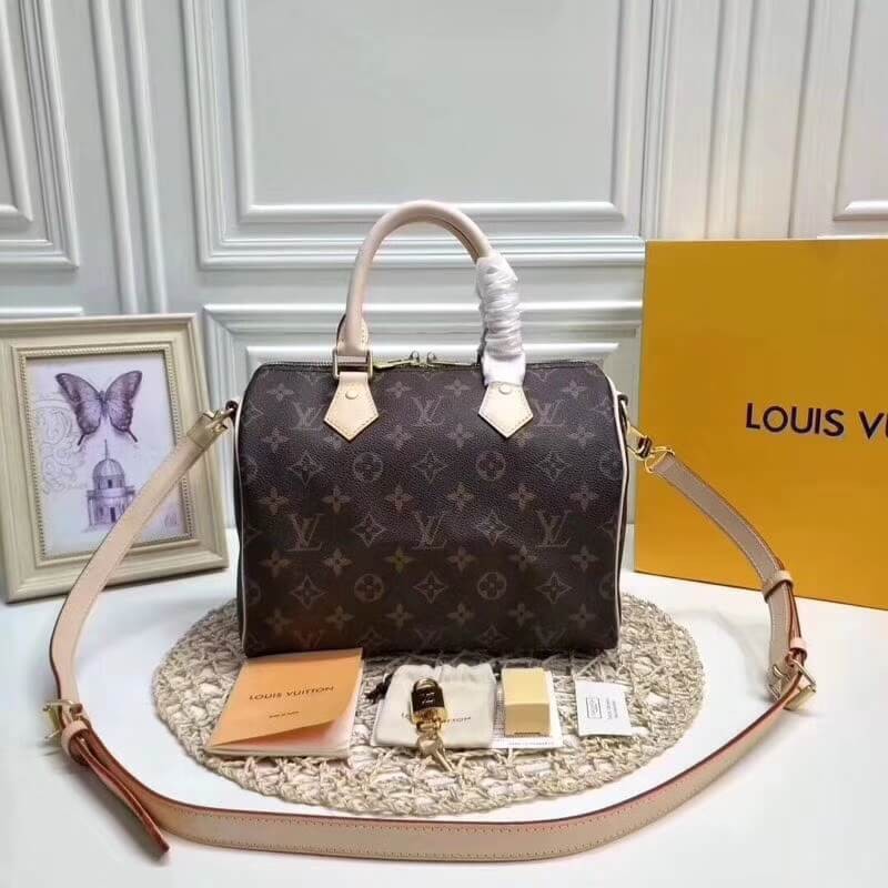 Louis Vuitton Monogram Canvas Speedy Bandouliere 25 M41113