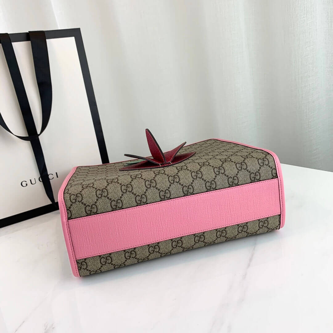 Gucci Childrens GG 3-D Strawberry Tote 630589
