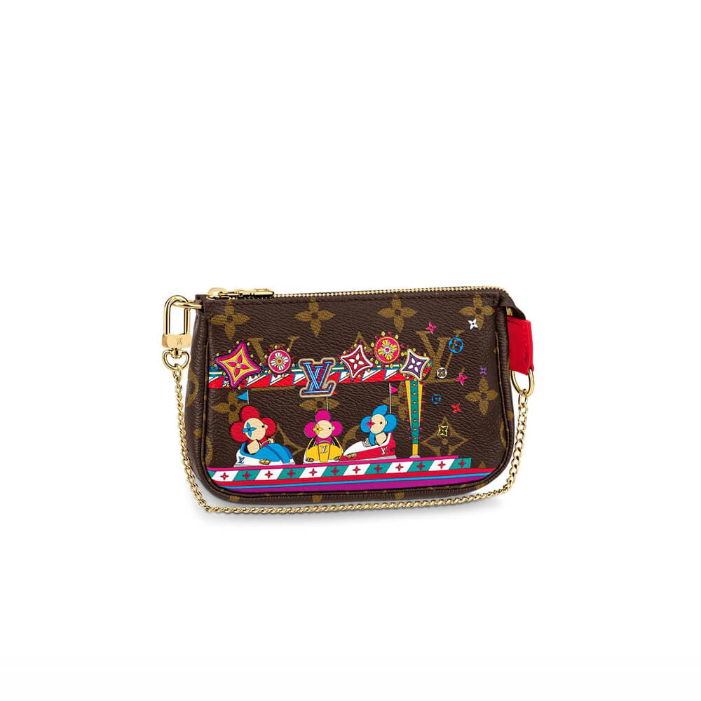 Louis Vuitton Christmas Animation 2020 Mini Pochette Accessoires M69976