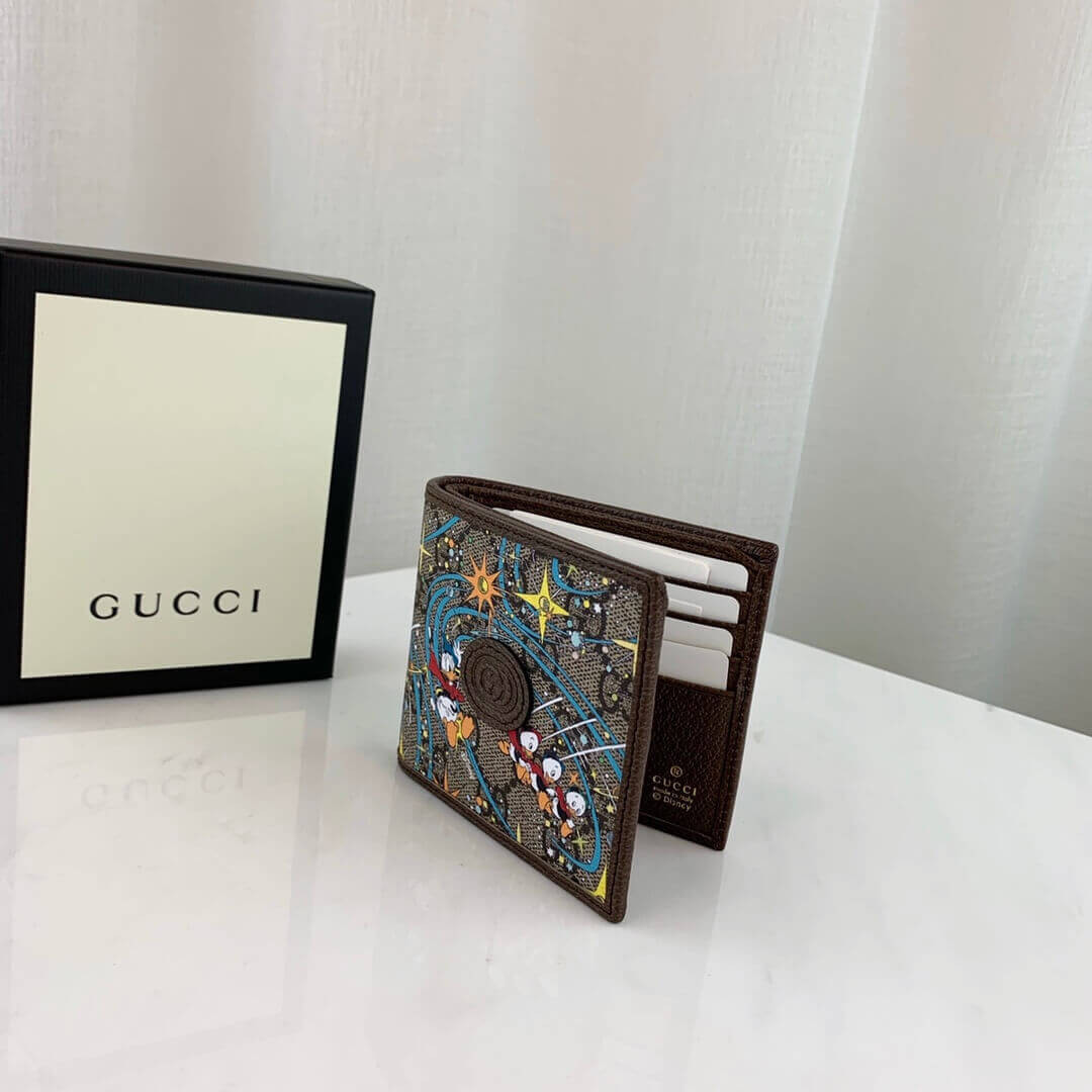 Disney x Gucci Donald Duck Billfold Wallet 647937