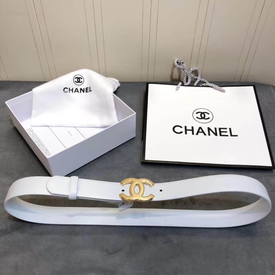 Chanel Classic Belt In Calfskin 30 mm