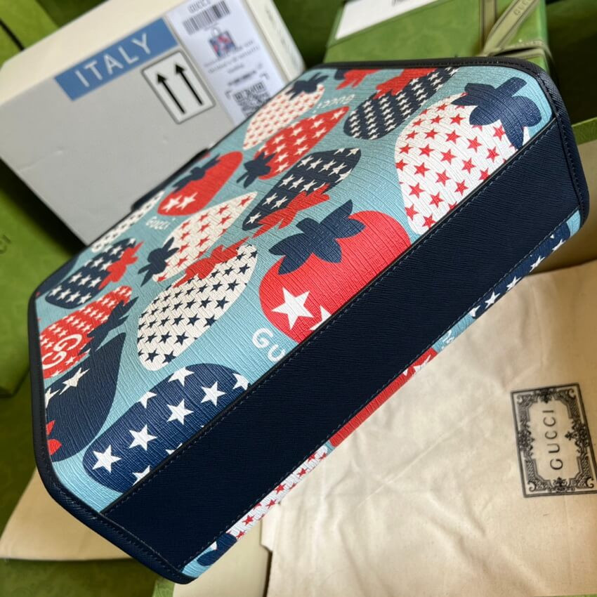 Gucci Strawberry Star Tote Bag 630542