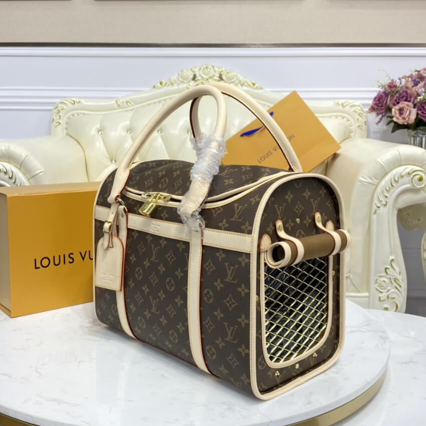 Louis Vuitton Monogram Canvas Dog Carrier 40 M42024
