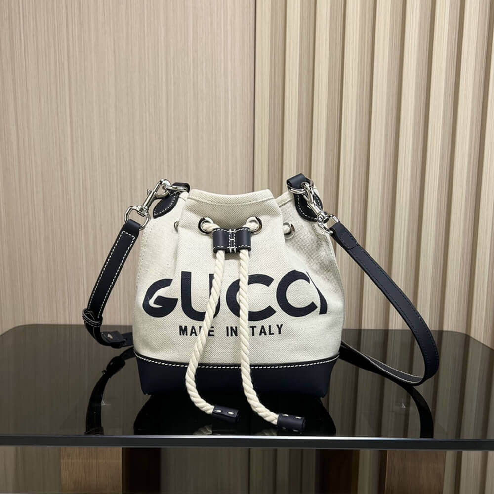 Gucci Mini Shoulder Bag With Gucci Print 777166