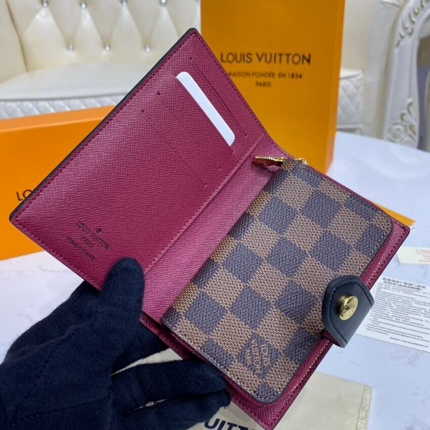 Louis Vuitton Damier Ebene Juliette Wallet N60381